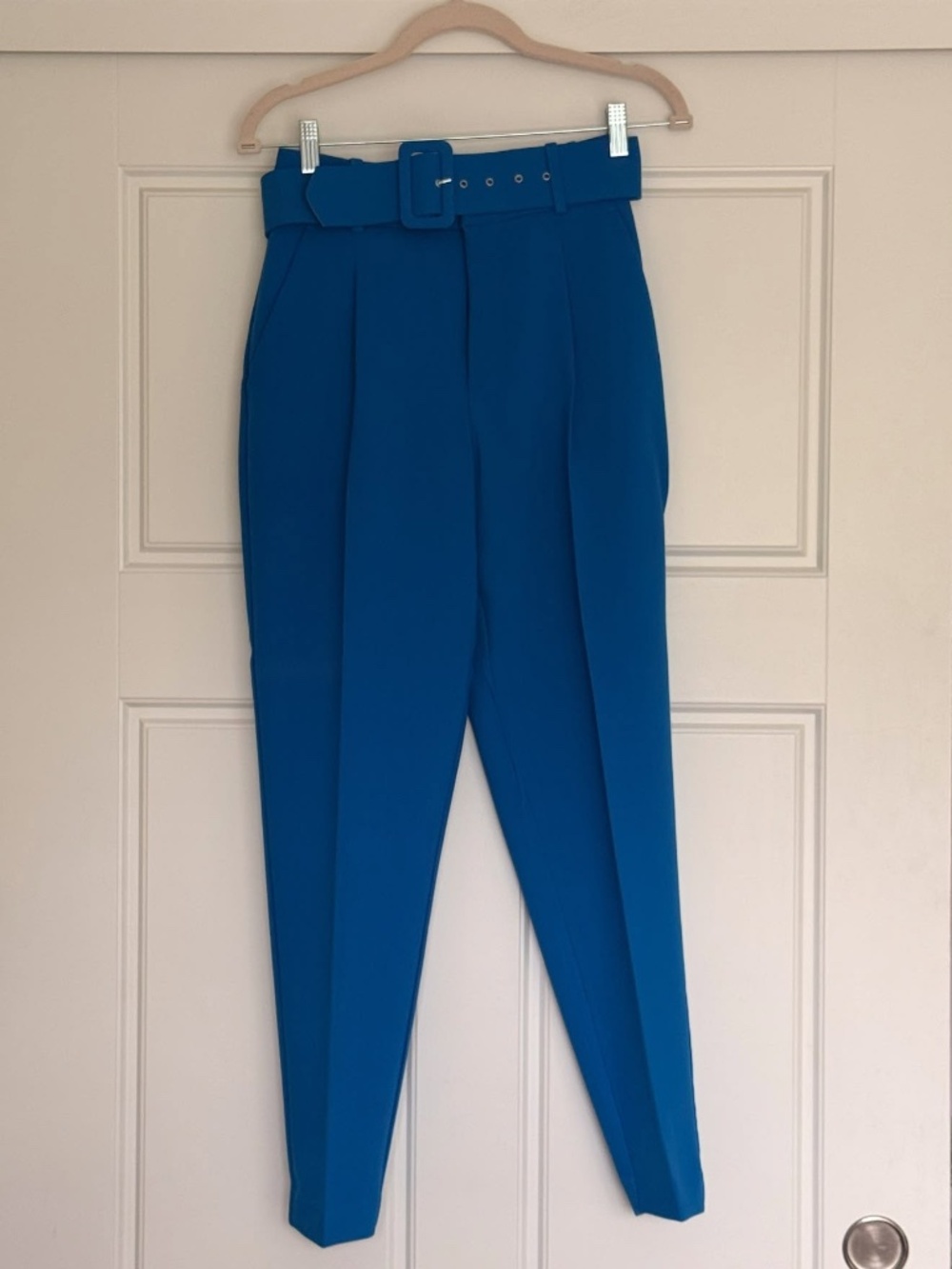 Zara Cobalt Blue Trousers - Picture 2 of 5